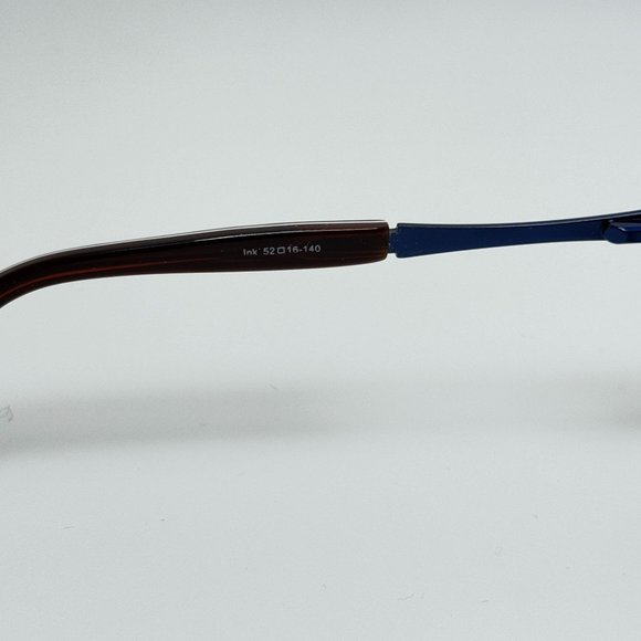 DiCaprio Eyeglasses Eye Glasses Frames DC 129 Capri Ink 52-16-140 - Picture 6 of 6